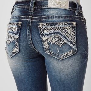 Miss me Signature ankle skinny stretch jeans NWT